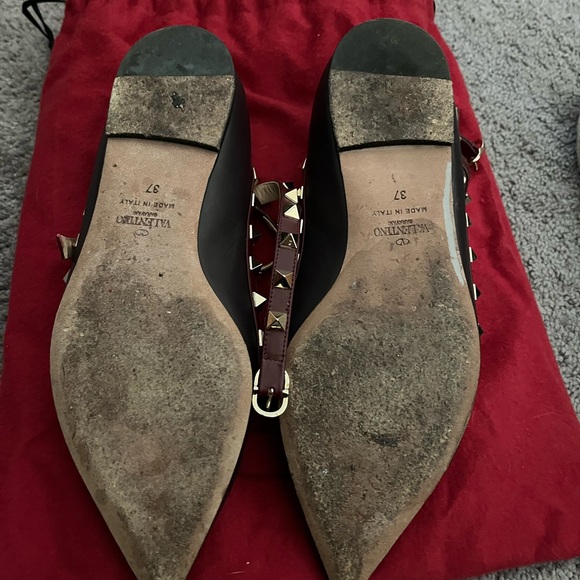 valentino rock stud flats in good condition. price negotiable - Picture 7 of 7